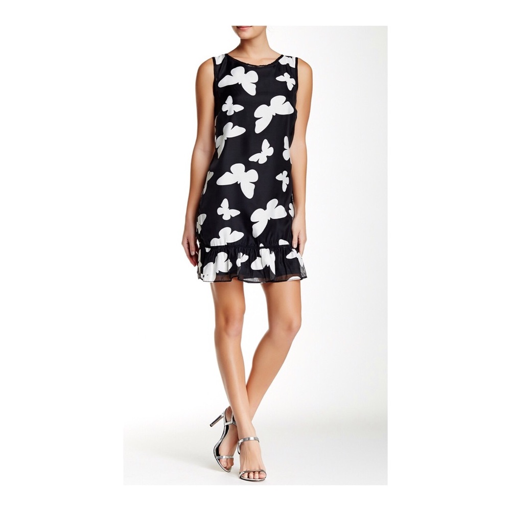 NWOT Max Studio Print Shift Dress